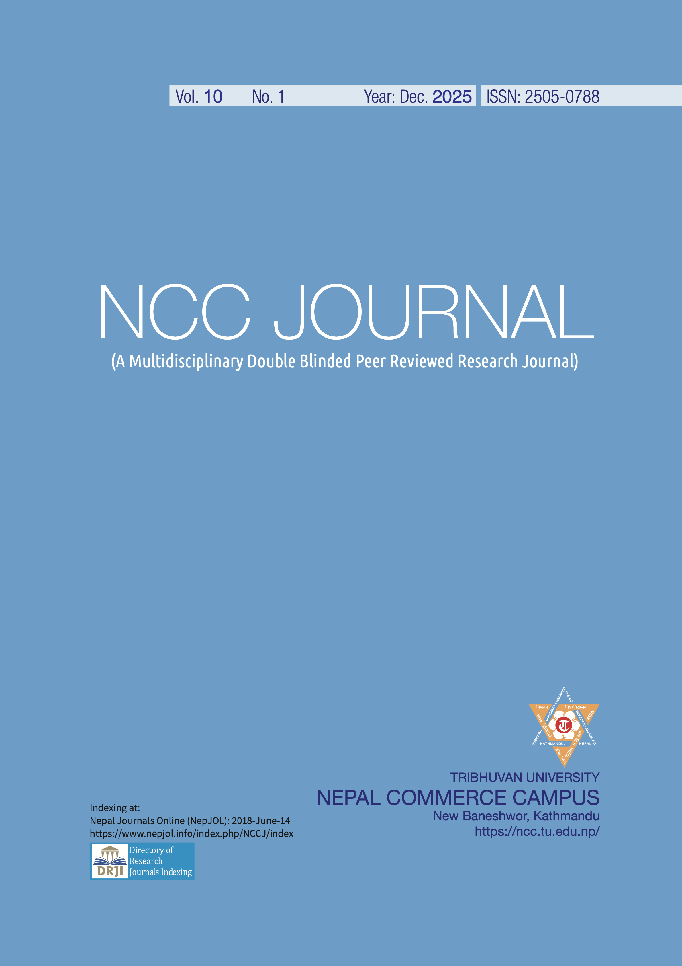 					View Vol. 10 No. 1 (2025)
				