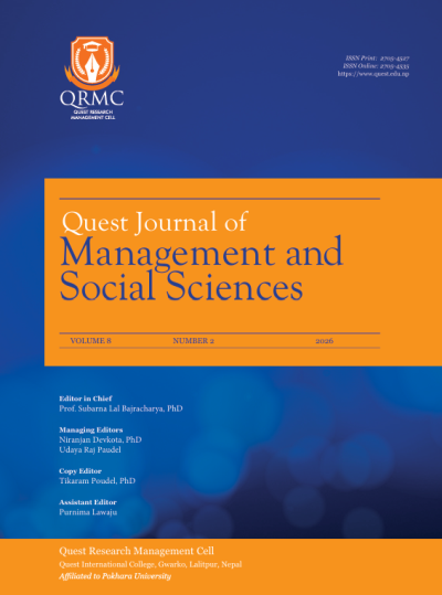 Cover QJMSS