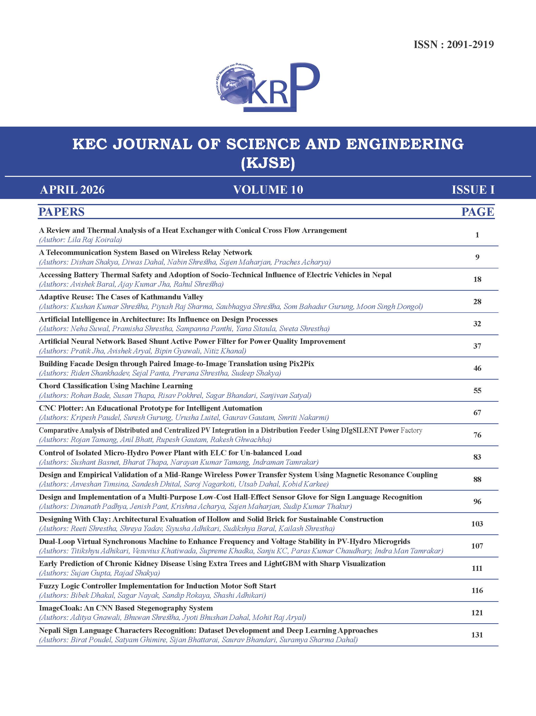 					View Vol. 10 No. 1 (2026)
				